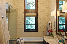 Royal Street Transitional Master Bathroom